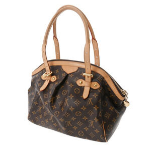 Louis Vuitton Monogram Brown Tivoli Canvas Handbag